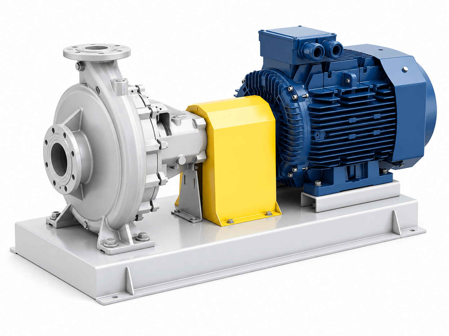 Pump assembly for water and heat supply systems